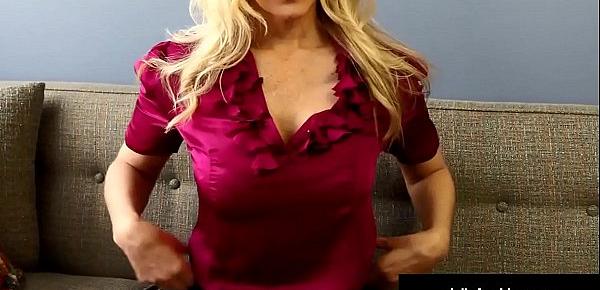  Bad Teacher Milf Julia Ann Shows You POV Naughty Pussy Rubs!